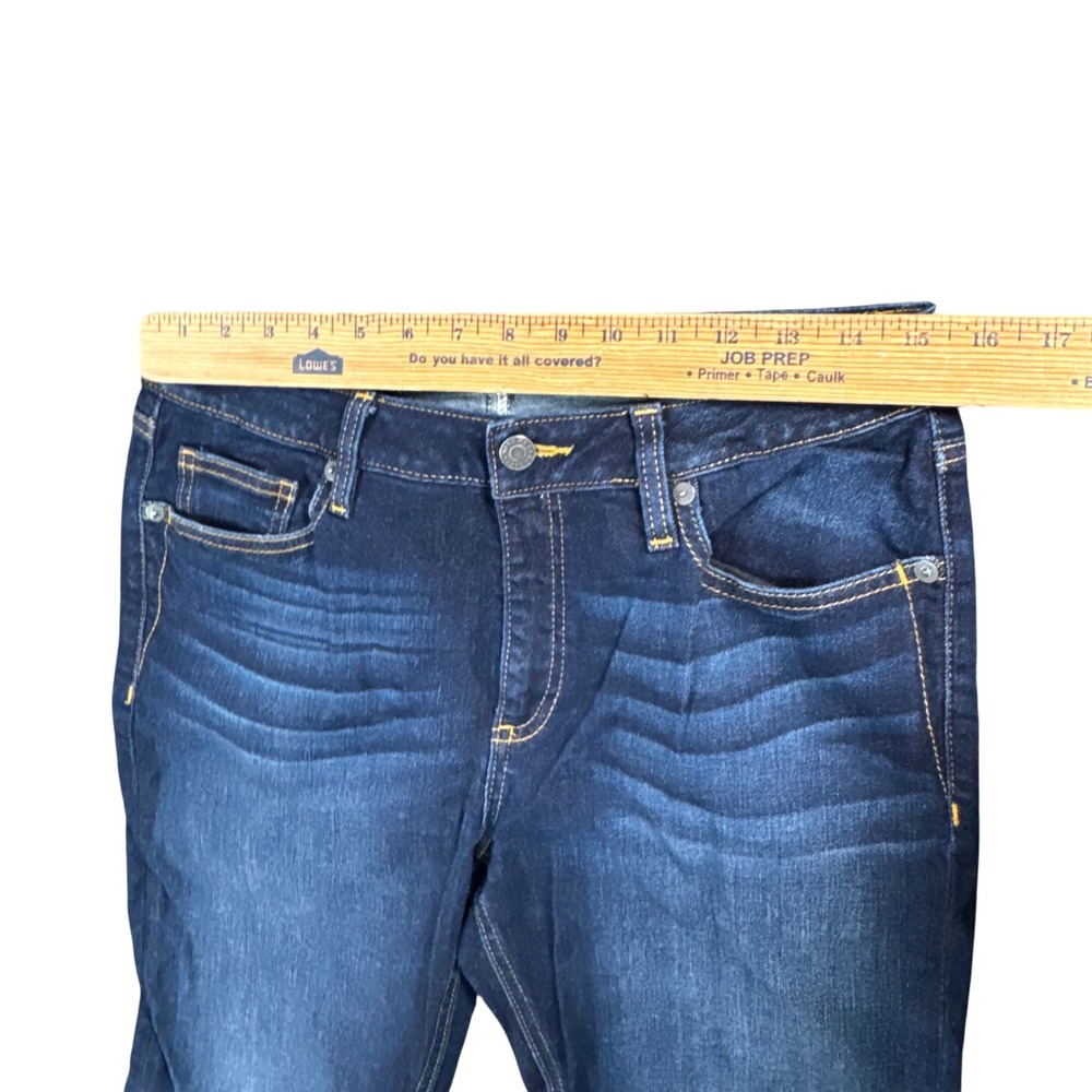 Miss Me Bootcut Jeans‎ Women's 30x34 Dark Wash Y2K Cowboycore Denim - Picture 6 of 12
